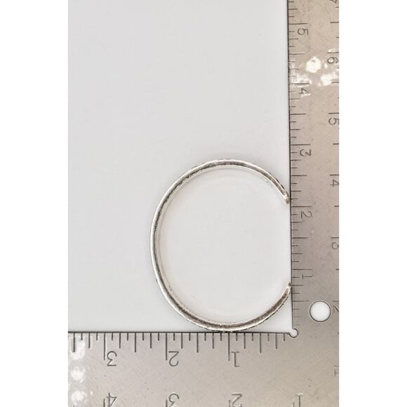 Patrick Mavros 925 Sterling Silver Cuff Bangle Bracelet 42.8 Grams Signed Unisex - Picture 12 of 12